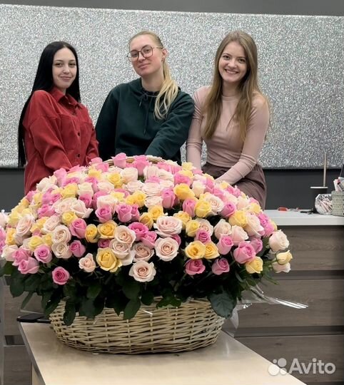 Розы без посредников. Большие и маленькие букеты