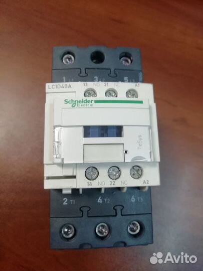 Контактор everlink 40A катушка 220В AC (LC1D40AM7)