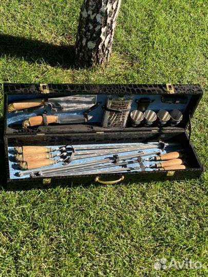 Шашлычный набор в кейсе
