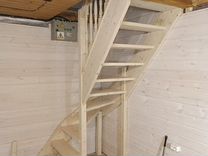 Деревянные лестницы с монтажом под ключ