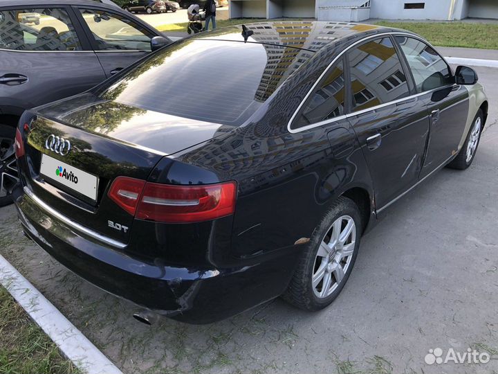 Audi A6 3.0 AT, 2009, битый, 230 000 км