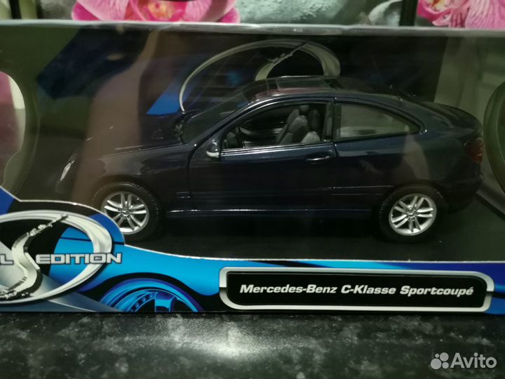 Mercedes-benz C-klasse sportcoupe maisto 1 18