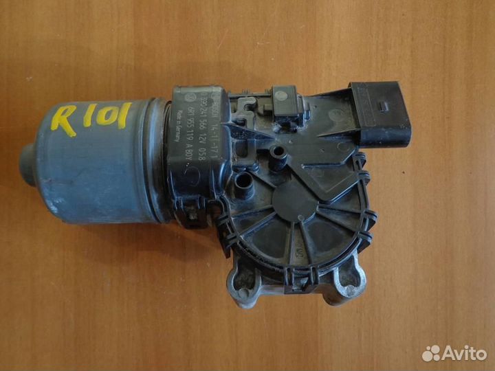 Моторчик стеклоочистителя передний VW Polo 5