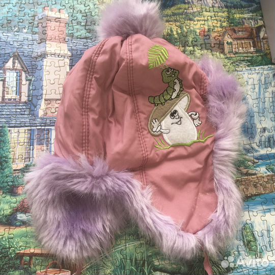 Шапка зимняя для девочки