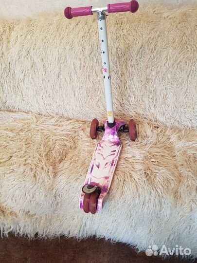 Самокат детский трехколесный б/у