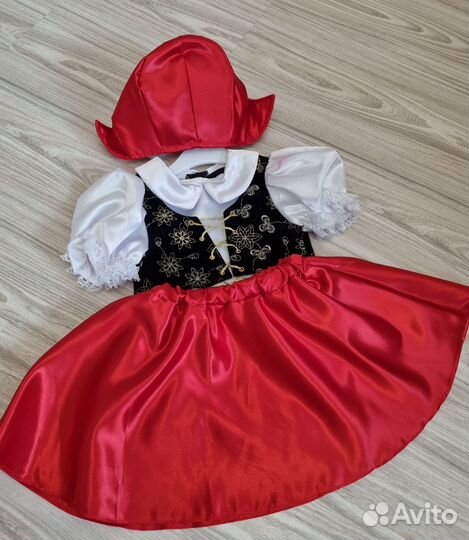 Карнавальный костюм Красной шапочки