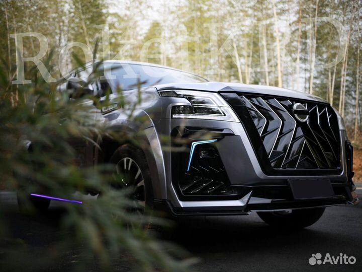 Обвес Nissan Patrol Y62 2020 Black Hawk