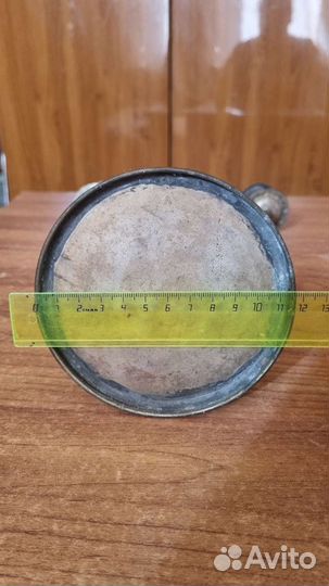 Старинный бронзовый подсвечник