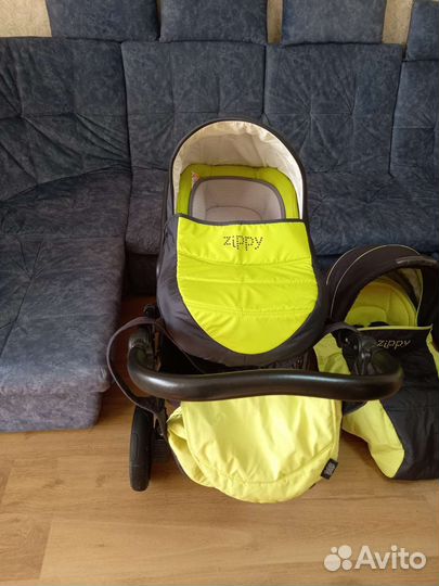 Коляска 3 в 1 tutis zippy