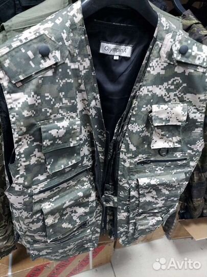 Жилетка для рыбалки и охоты