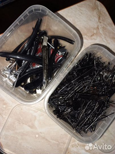 Шпильки, невидимки, бублики для причесок