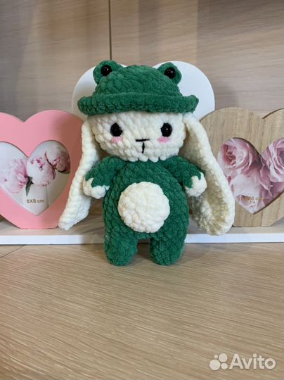 Вязанные зайчики 