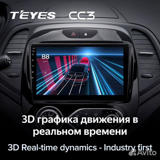 Магнитола Teyes CC3 6/128 Renault Kaptur