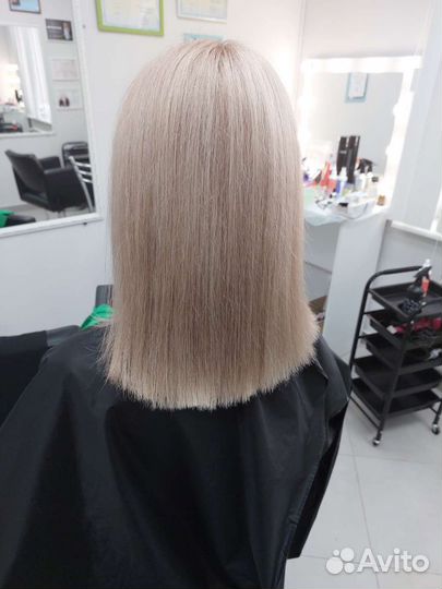 Тонирование волос