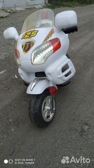 Детский электрический мотоцикл