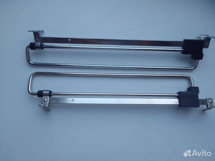 Вешалка выдвижная штанга для шкафа 300мм - 2шт