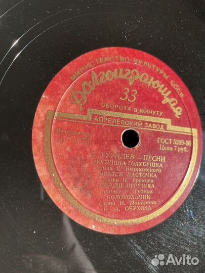 Виниловые пластинки