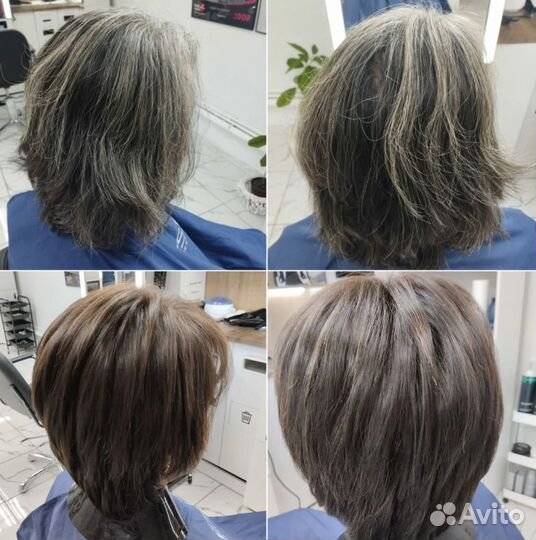 Окрашивание волос. Стрижка волос