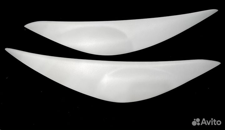 Реснички на фары peugeot 407 2008