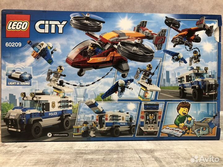 Конструктор lego City 60209 Воздушная полиция
