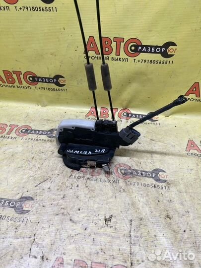 Замок двери задний правый Nissan Almera G15 K4M