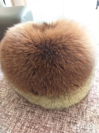 Шапка женская чернобурка