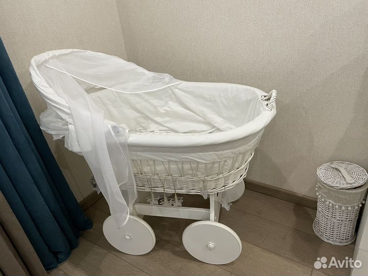 Люлька колыбель плетеная
