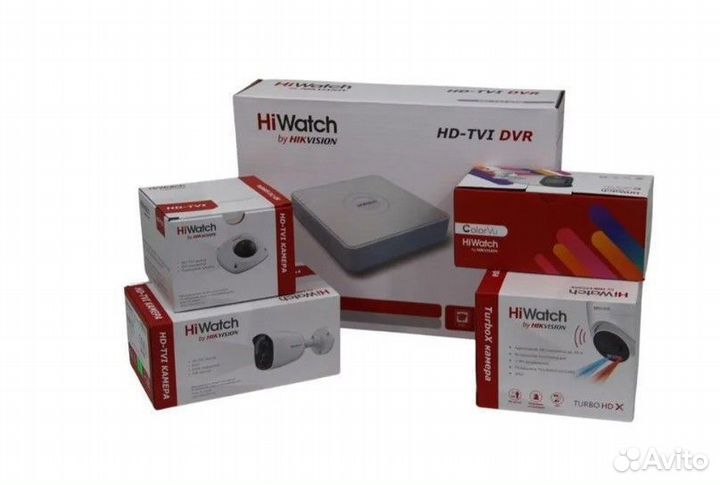 Комплект видеонаблюдения hiwatch