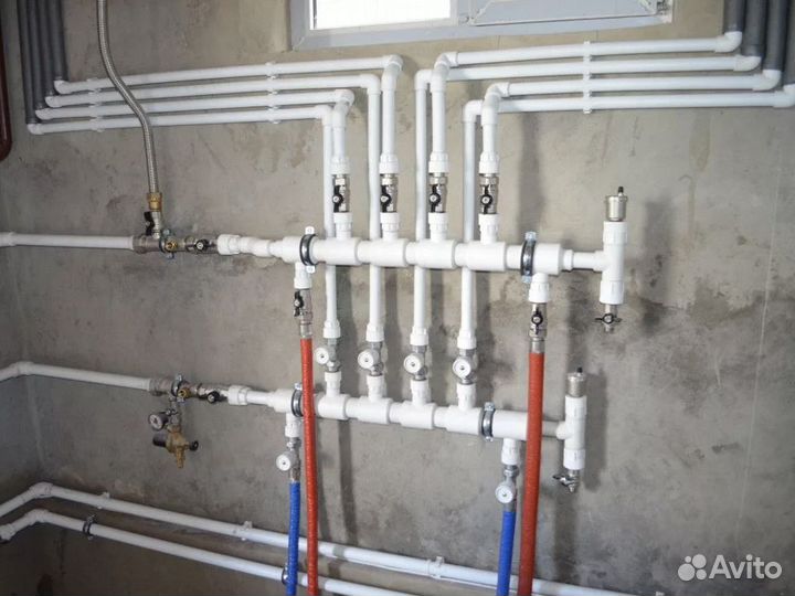 Сантехник. Монтаж труб водоснабжения