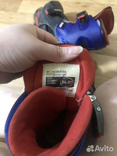 Ролики детские 34-37
