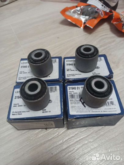 Комплект задних саленблоков ford focus 2