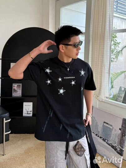 Футболка Chrome Hearts(премиум качество)