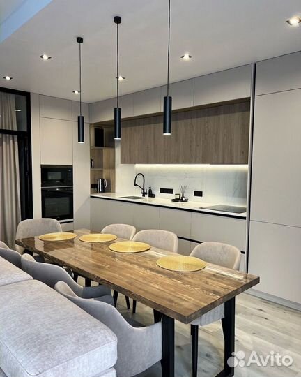 Кухня графит в стиле минимализм (кухня за 3 дня)