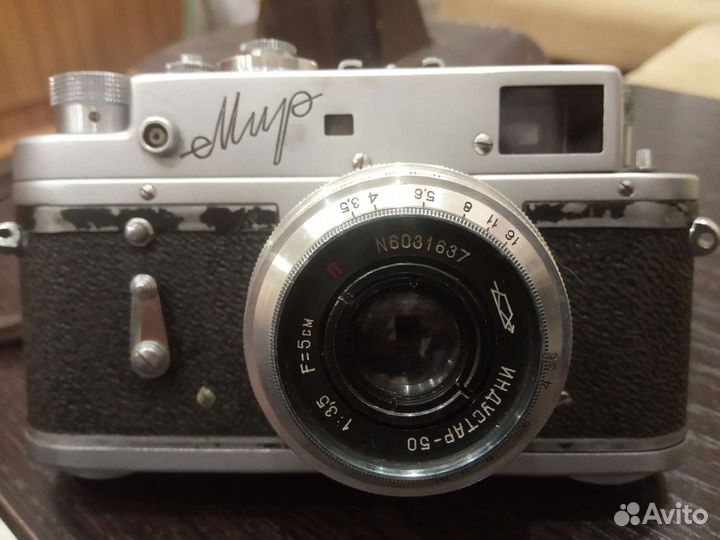 Плёночный фотоаппарат Мир