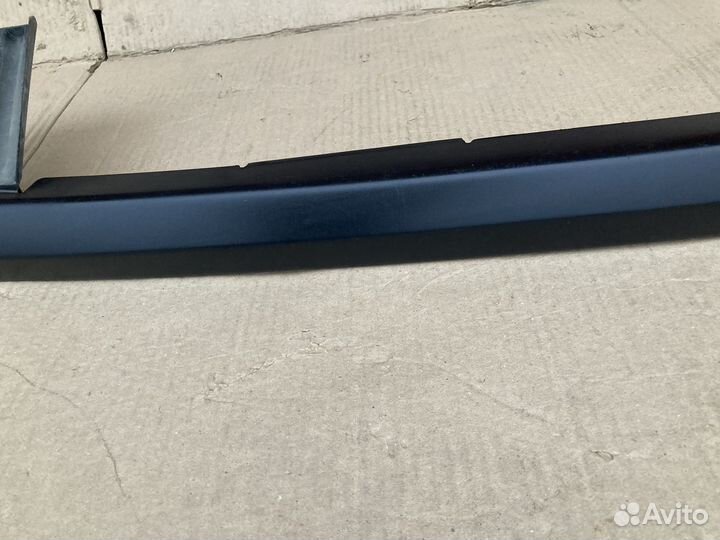 Накладка заднего бампера Highlander III 2013-2016