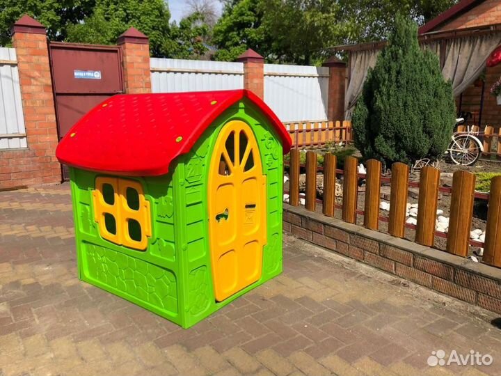 Детский игровой пластиковый домик