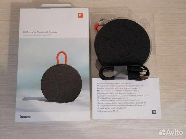 Портативная колонка Xiaomi bhr4802gl, 4Вт, черный