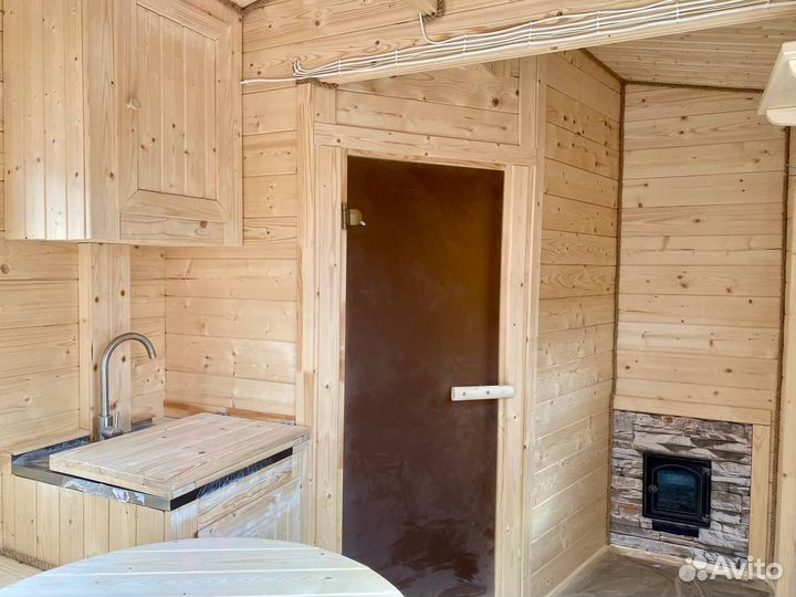 Баня Викинг под ключ готовая