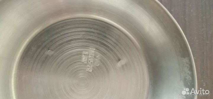 Ваза конфетница цветное стекло