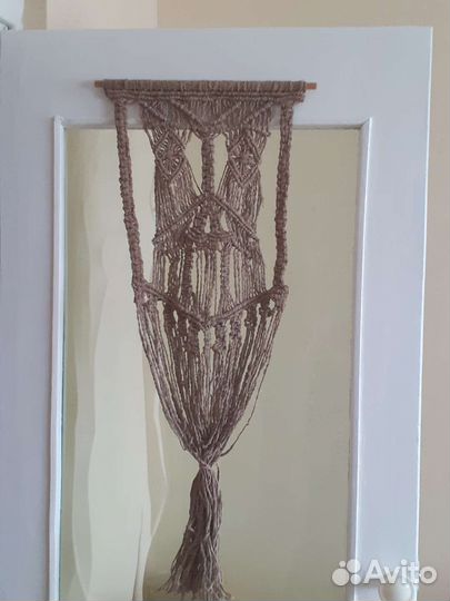 Панно декоративное макраме