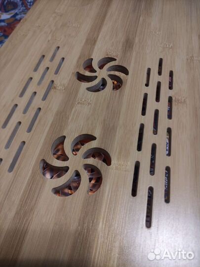 Бамбуковый столик для ноутбука