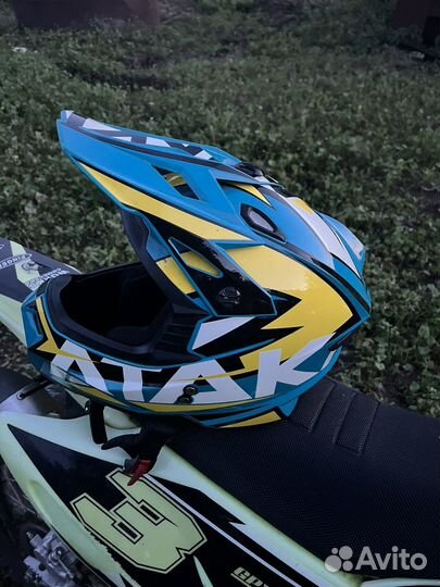 Шлем кроссовый бу