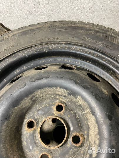 Колеса зимние липучка шипы 185/65 r15 kia Hyundai