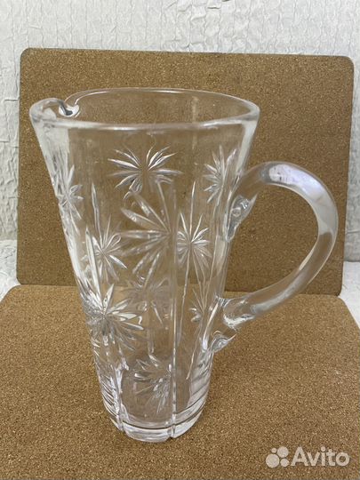 Кувшин хрустальный