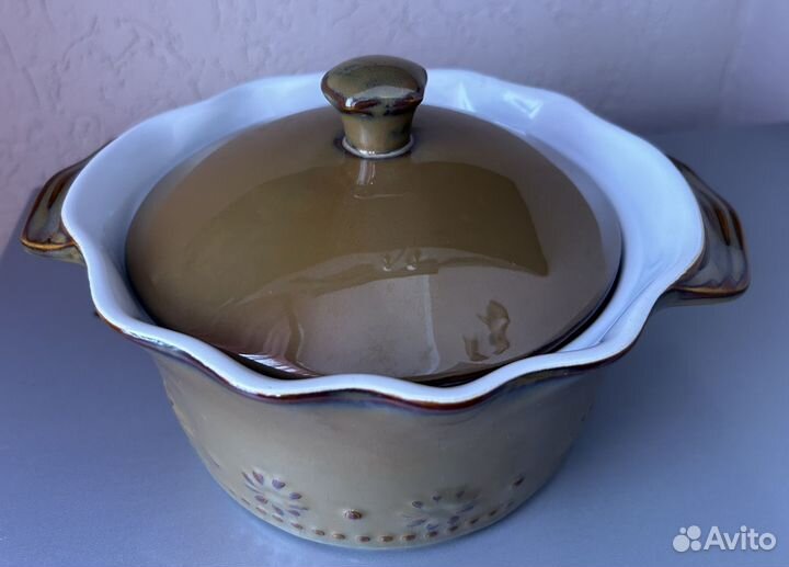 Кастрюля керамическая