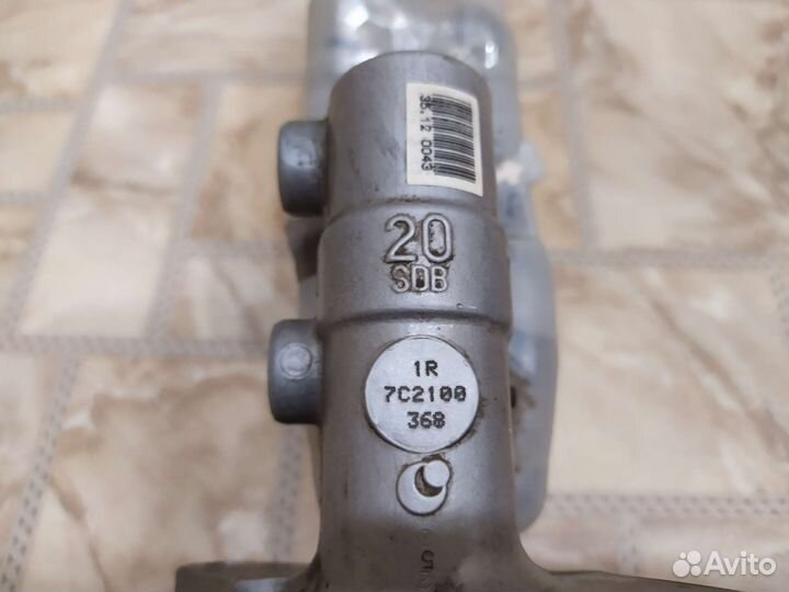 Главный тормозной цилиндр тойота королла 150