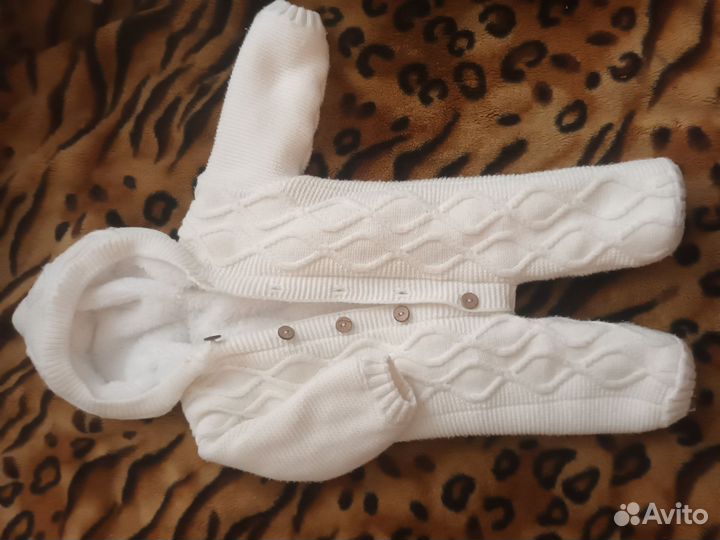 Вязанный комбинезон 