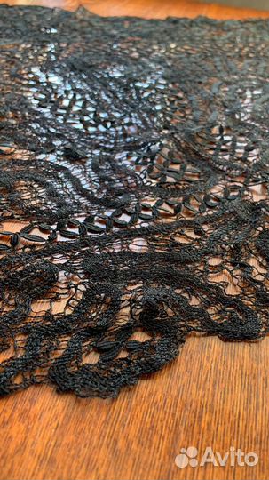 Косынка на коклюшках,вологодское кружево