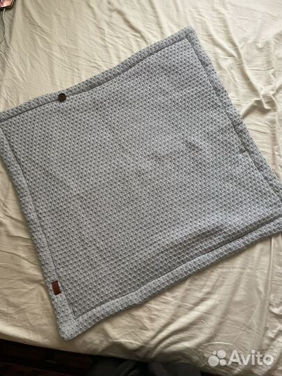 Конверт вязаный на выписку для новорожденного