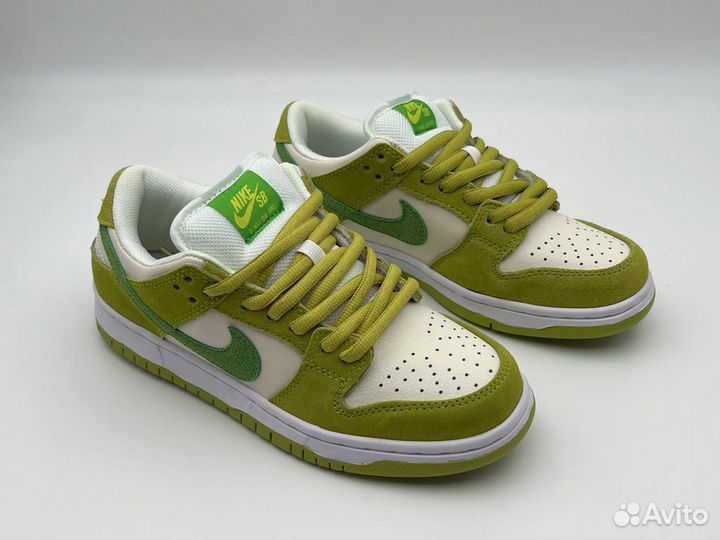 Кроссовки nike sb dunk low pro green